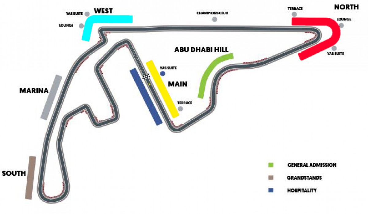 F1 Abu Dhabi Grand Prix (3 Days) - West